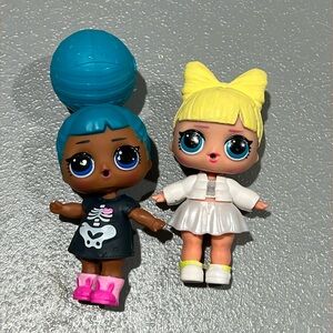 LOL Surprise dolls bundle of 2
